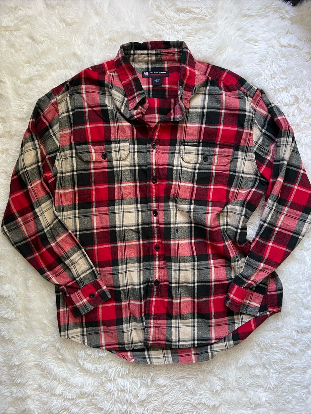 Polo Jeans Company (Ralph Lauren) Red Flannel